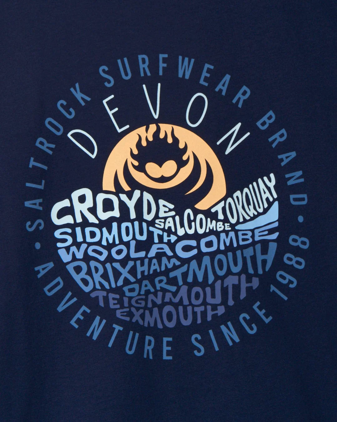 Layers Devon - Mens Short Sleeve T-Shirt - Blue - Image 5