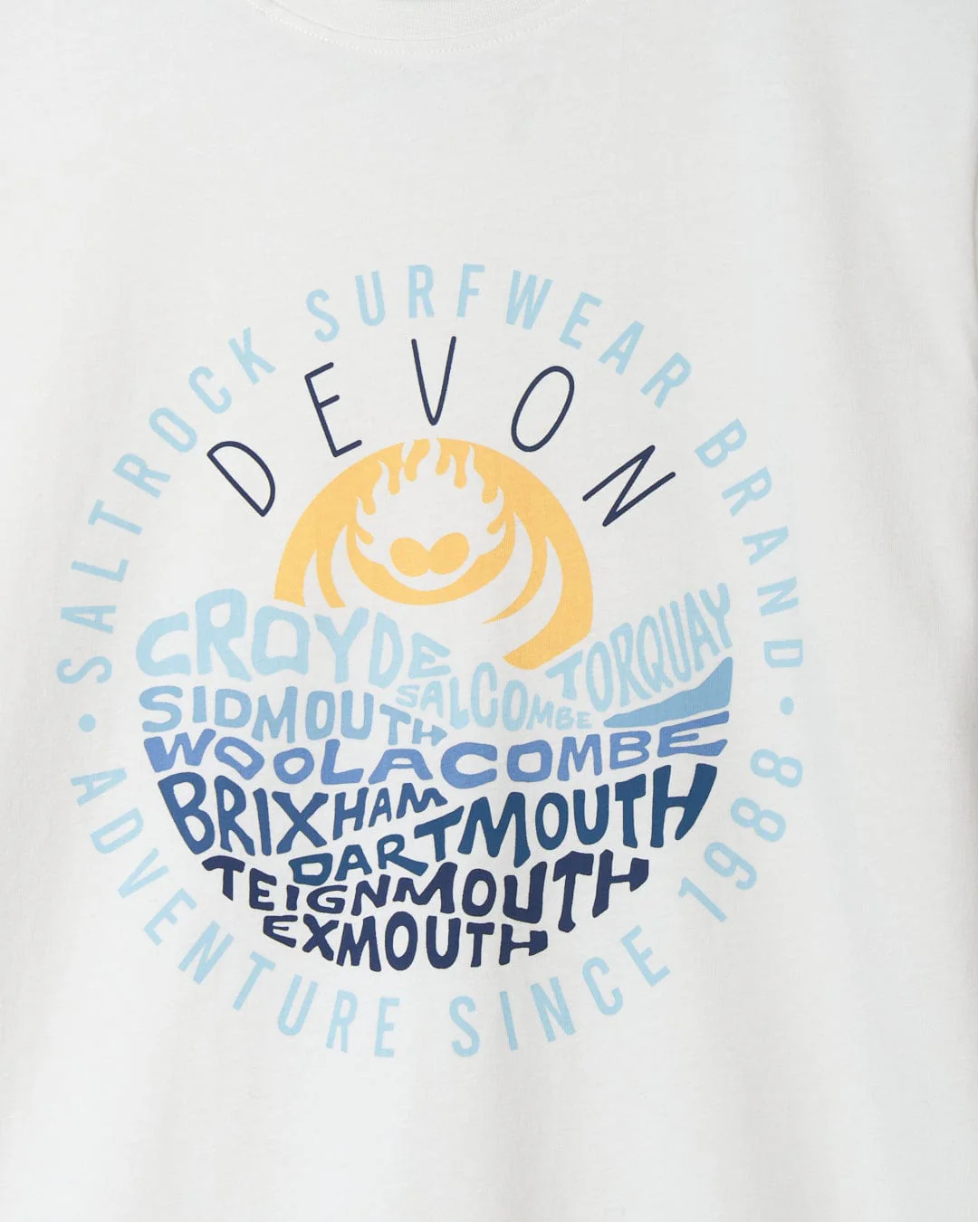 Layers Devon - Mens Short Sleeve T-Shirt - White - Image 3