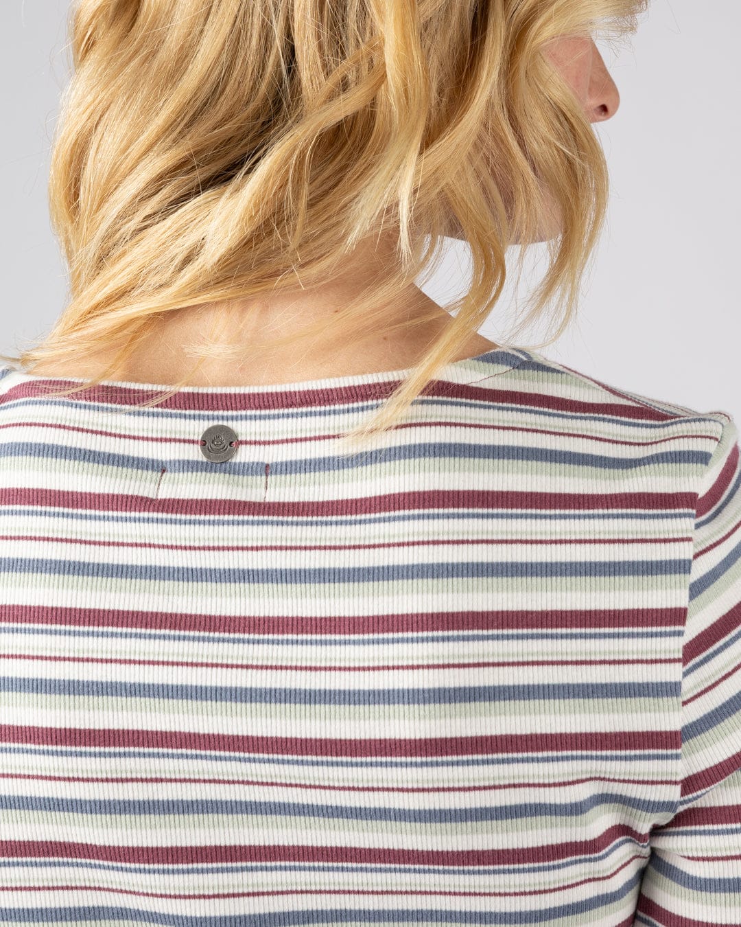 Lenna - Womens Long Sleeve T-Shirt - Multi Stripe - Image 4