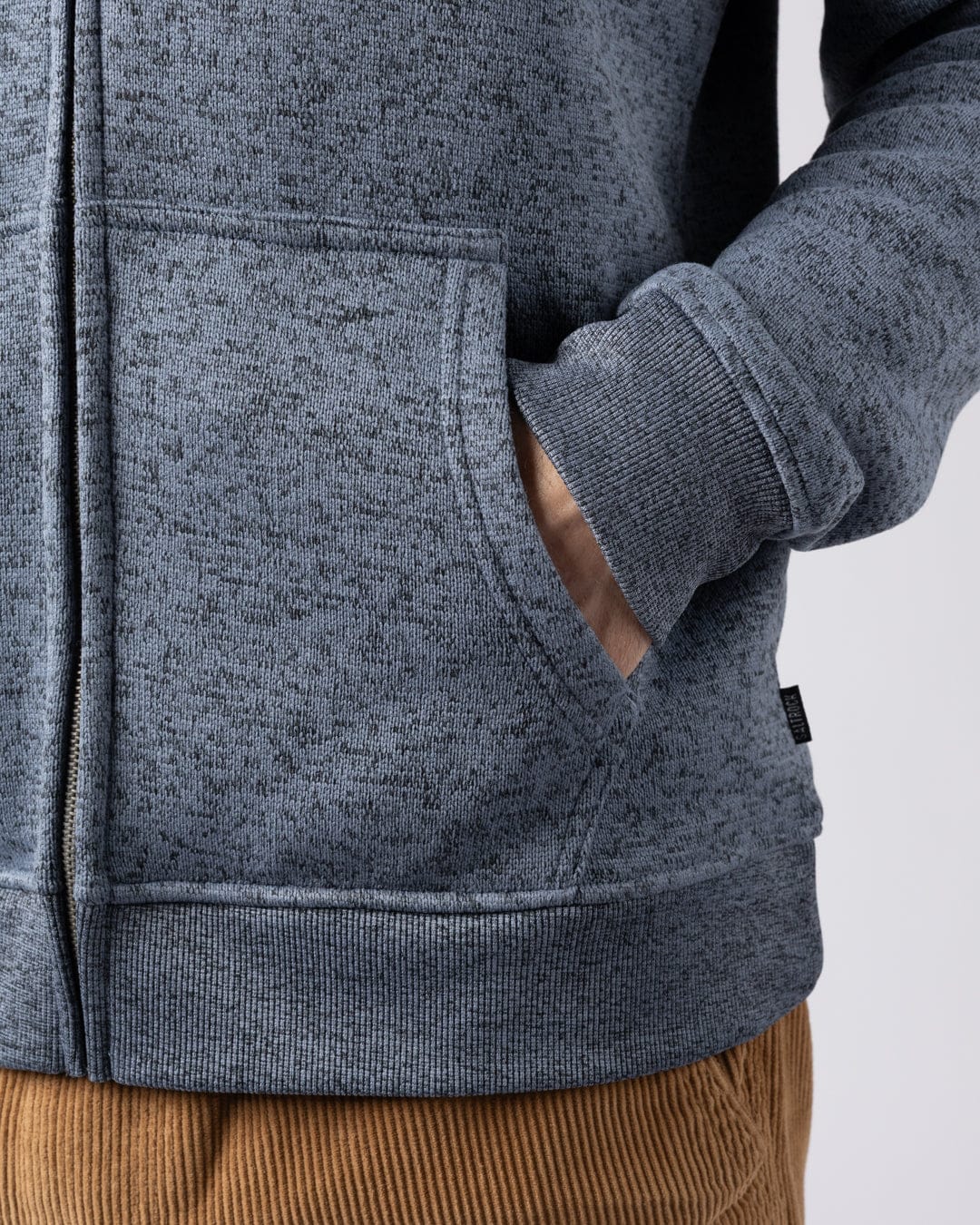 Levis - Men's Water Resistant Zip Hoodie - Blue - Image 8