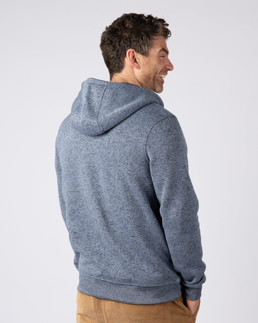 Levis - Men's Water Resistant Zip Hoodie - Blue - Image 9