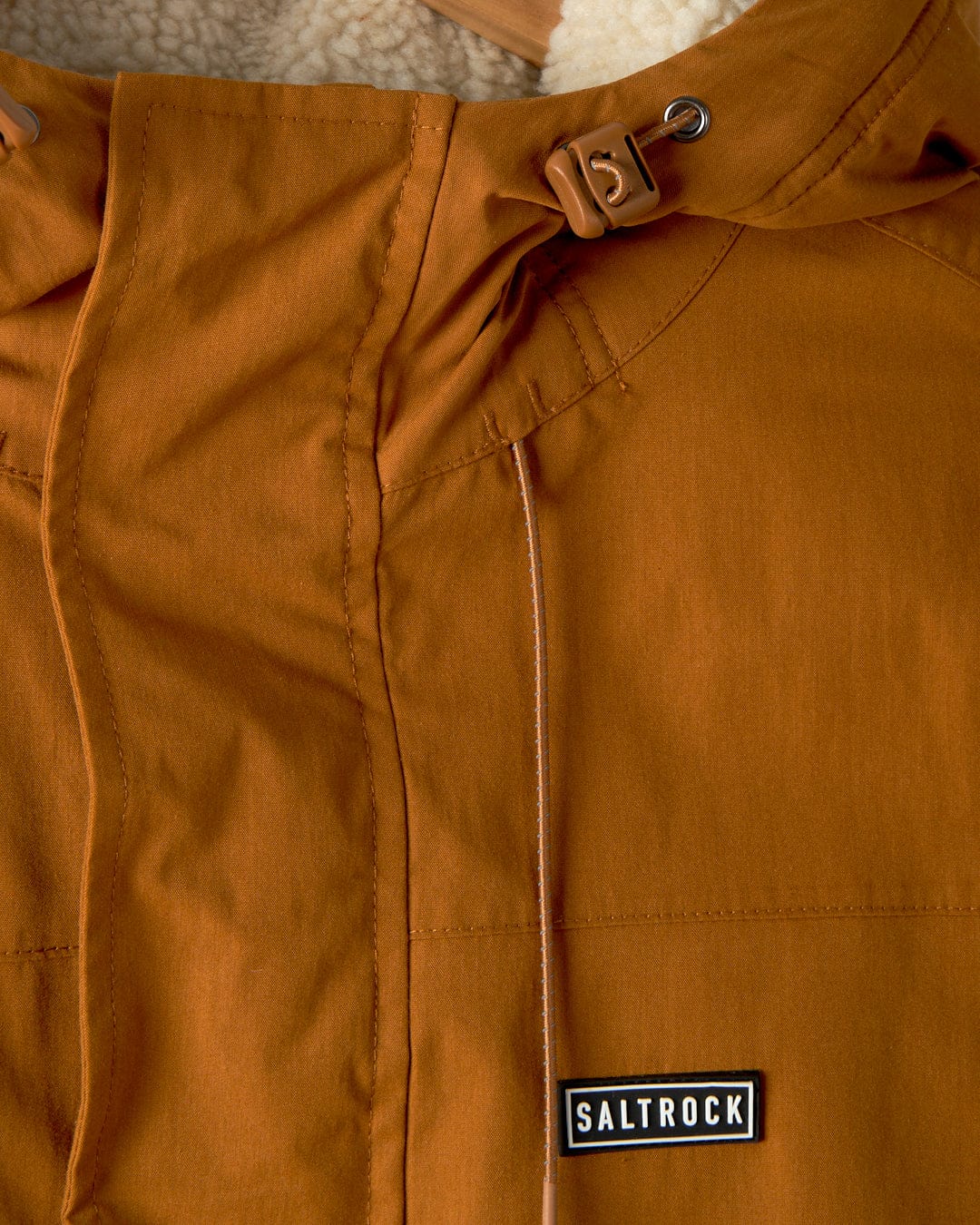 Linden - Womens Water Resistant Coat - Brown - Image 4