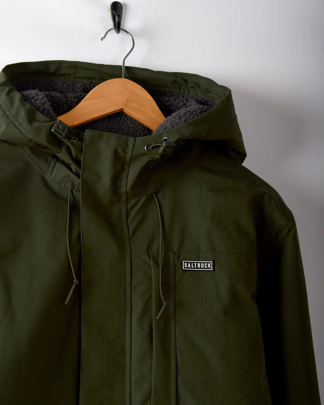 Linden - Mens Water Resistant Coat - Green - Image 4