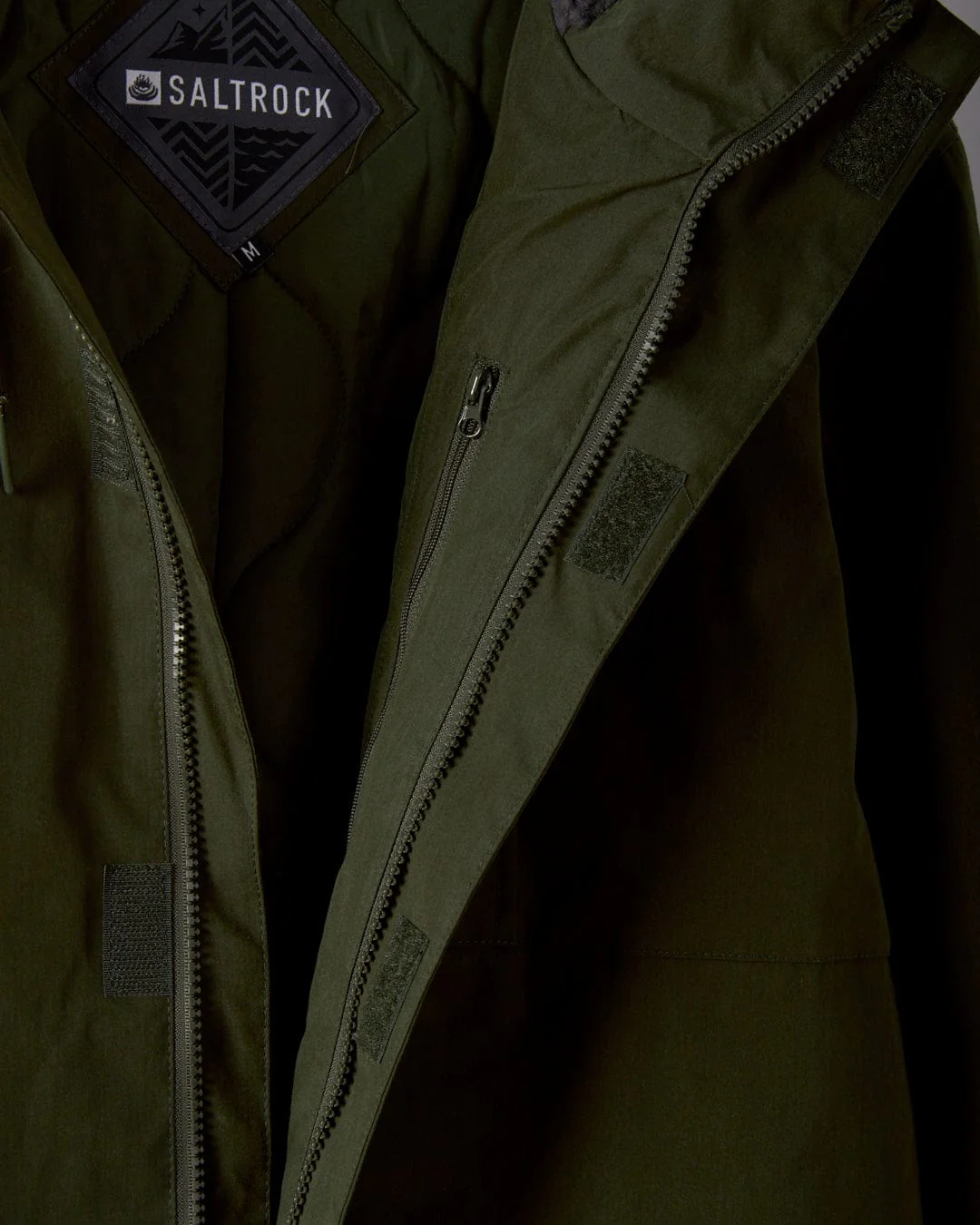 Linden - Mens Water Resistant Coat - Green - Image 9