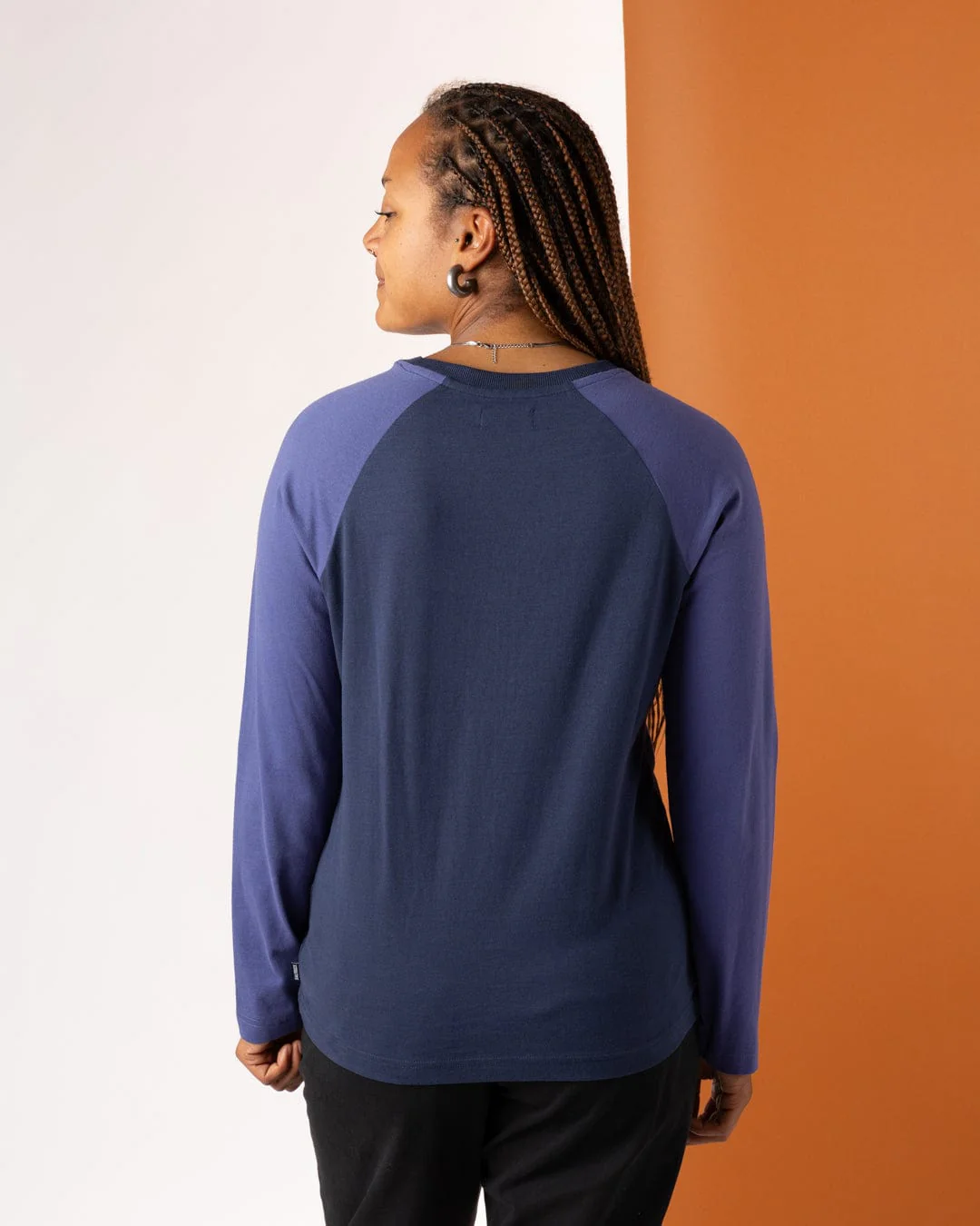 Links - Womens Long Sleeve T-Shirt - Purple - Image 2