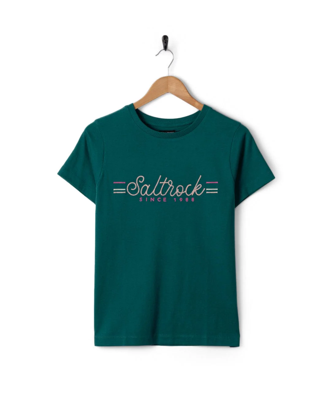 Links - Womens Short Sleeve T-Shirt - Teal - Image 2