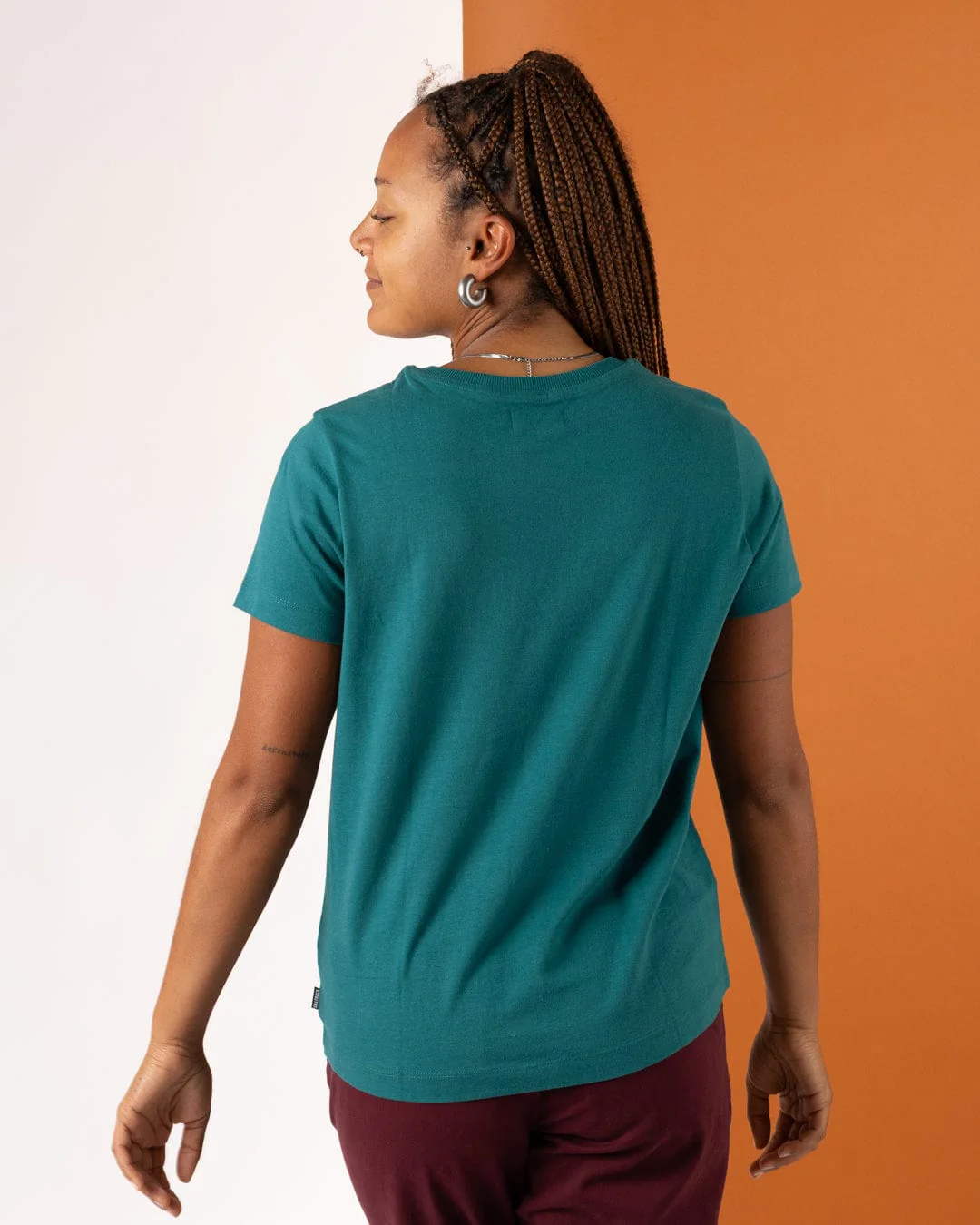 Links - Womens Short Sleeve T-Shirt - Teal - Image 5