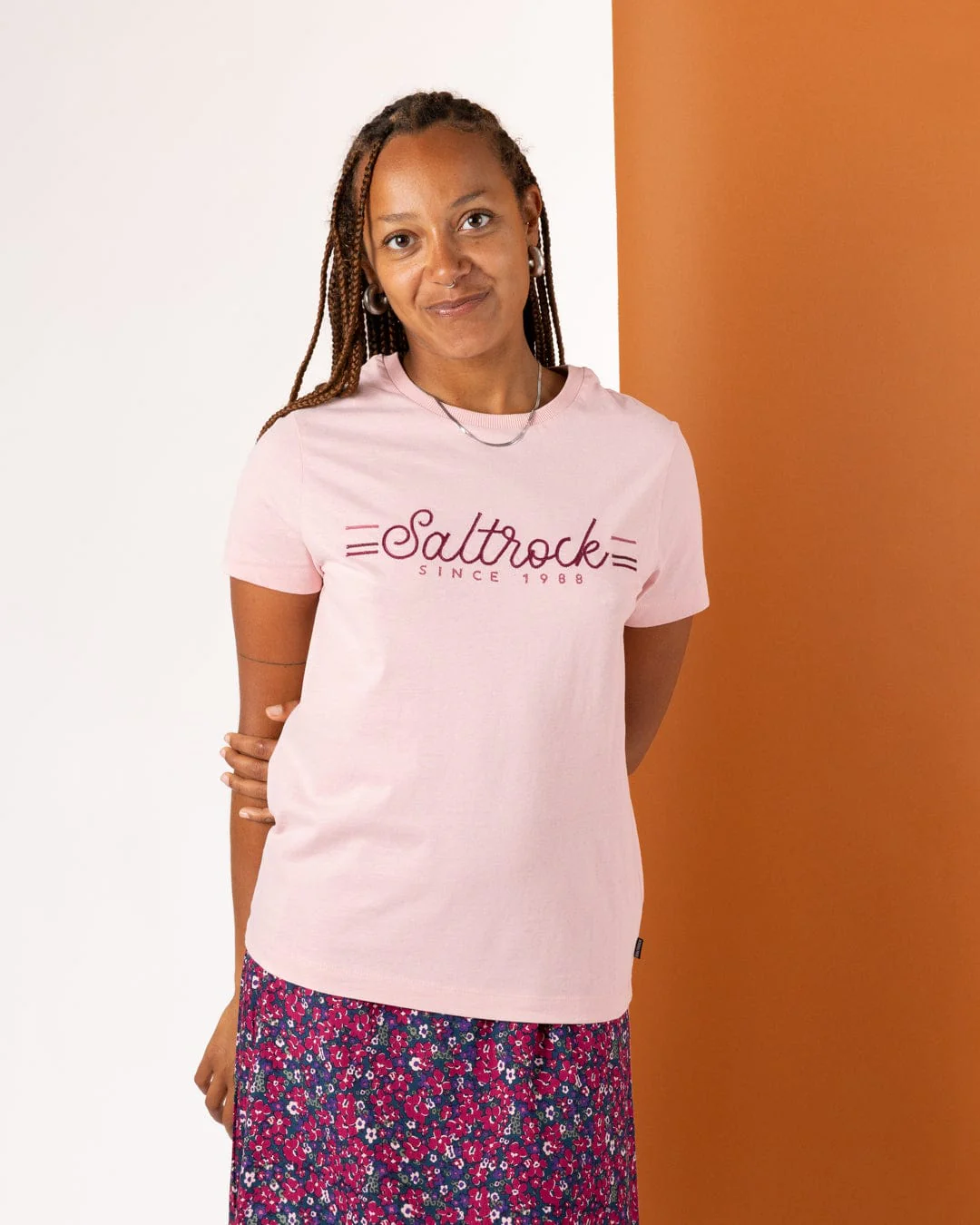 Links - Womens Short Sleeve T-Shirt - Pink - Image 2