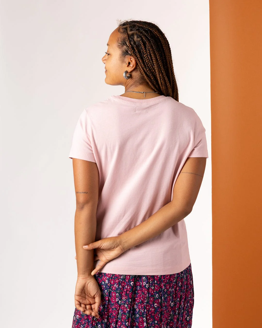 Links - Womens Short Sleeve T-Shirt - Pink - Image 4