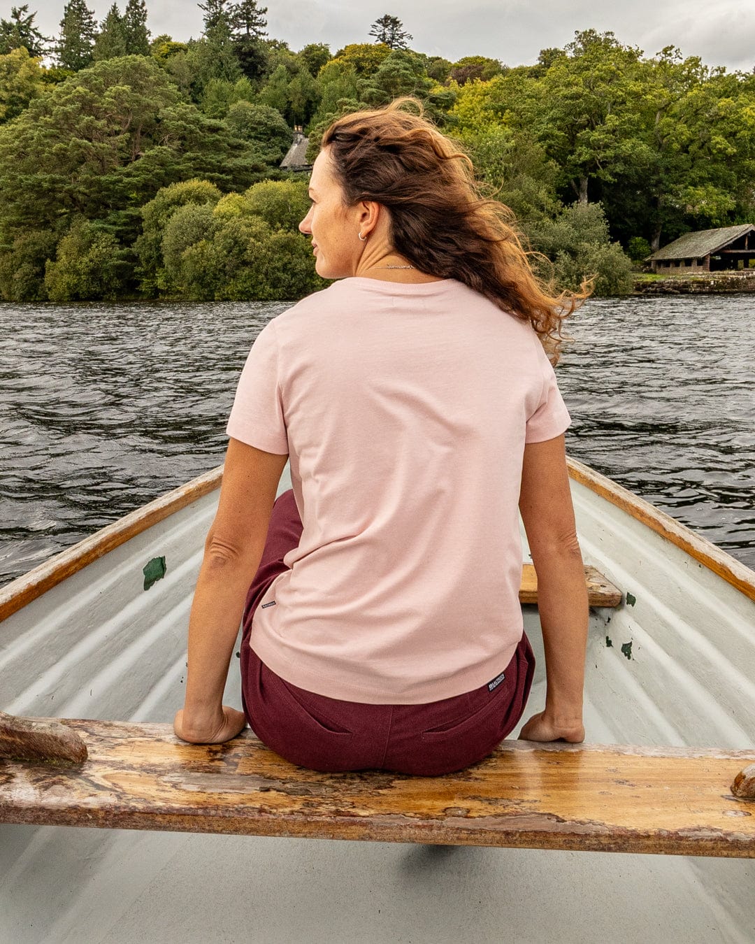 Links - Womens Short Sleeve T-Shirt - Pink - Image 7