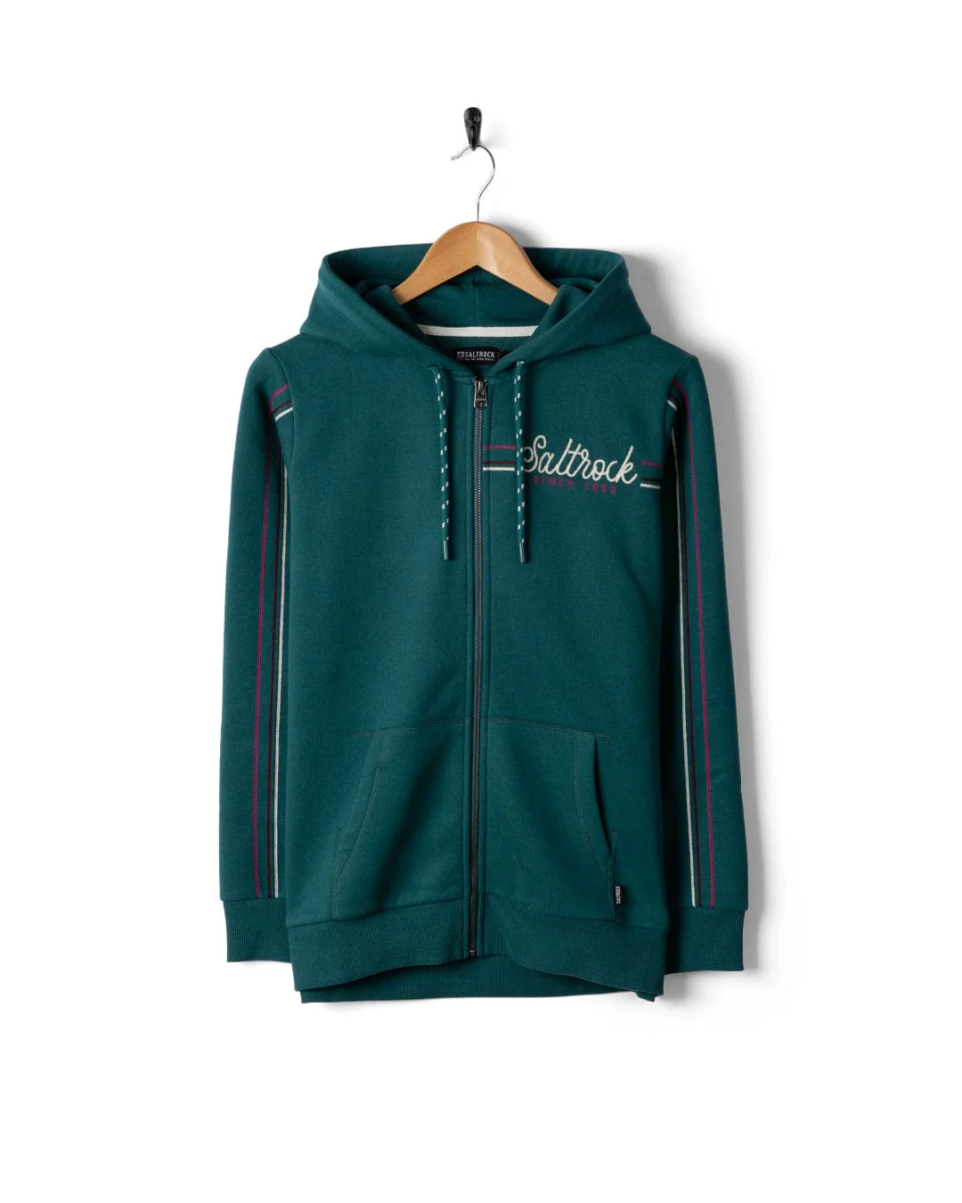 Links - Womens Zip Hoodie - Teal - Image 2