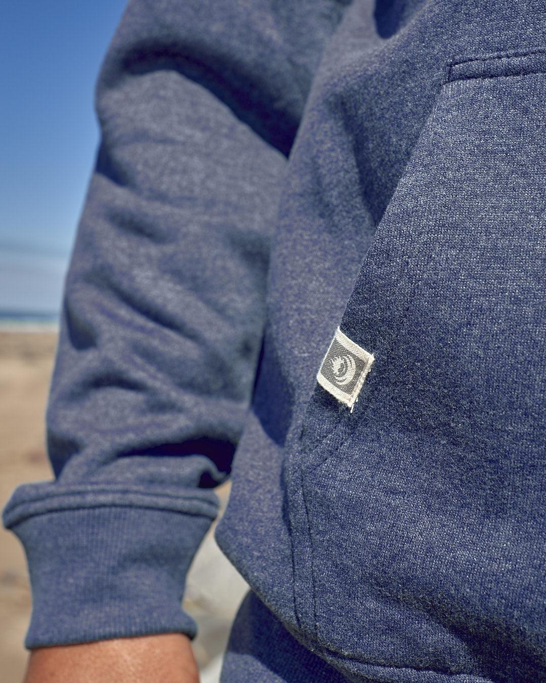 Location - Mens Pop Hoodie - Dartmouth - Dark Blue - Image 5