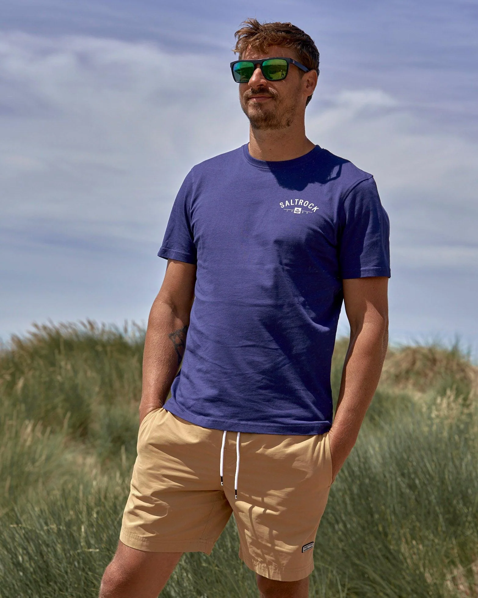 Location T-Shirt - Lyme Regis - Blue - Image 3