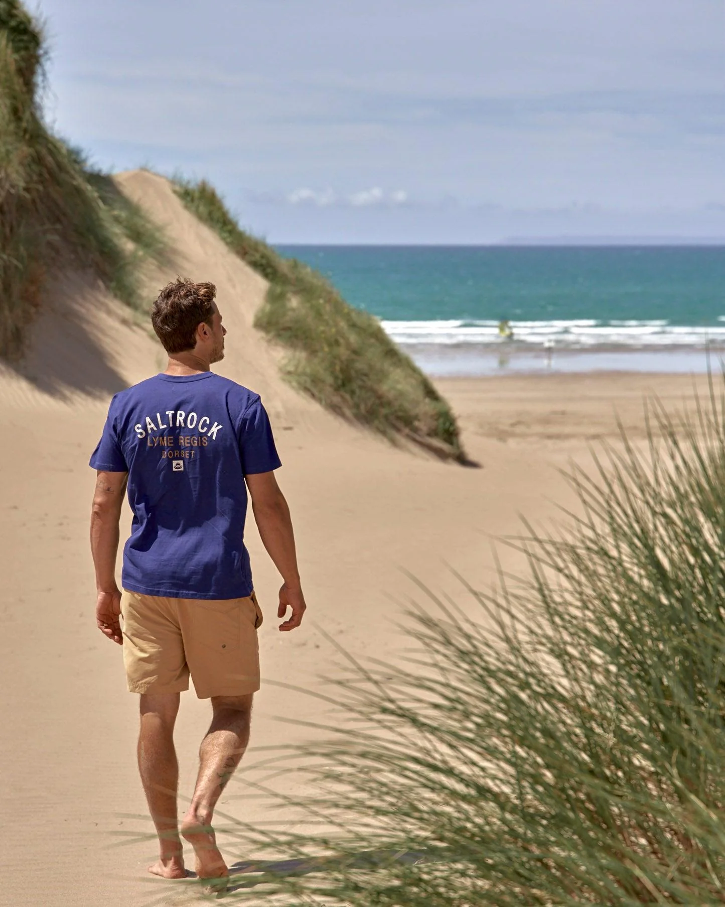 Location T-Shirt - Lyme Regis - Blue - Image 6