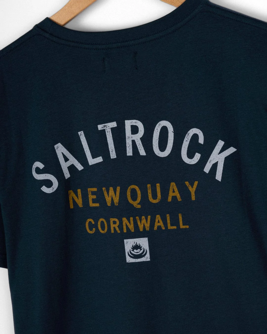 Location Newquay - Mens T-Shirt - Blue - Image 4