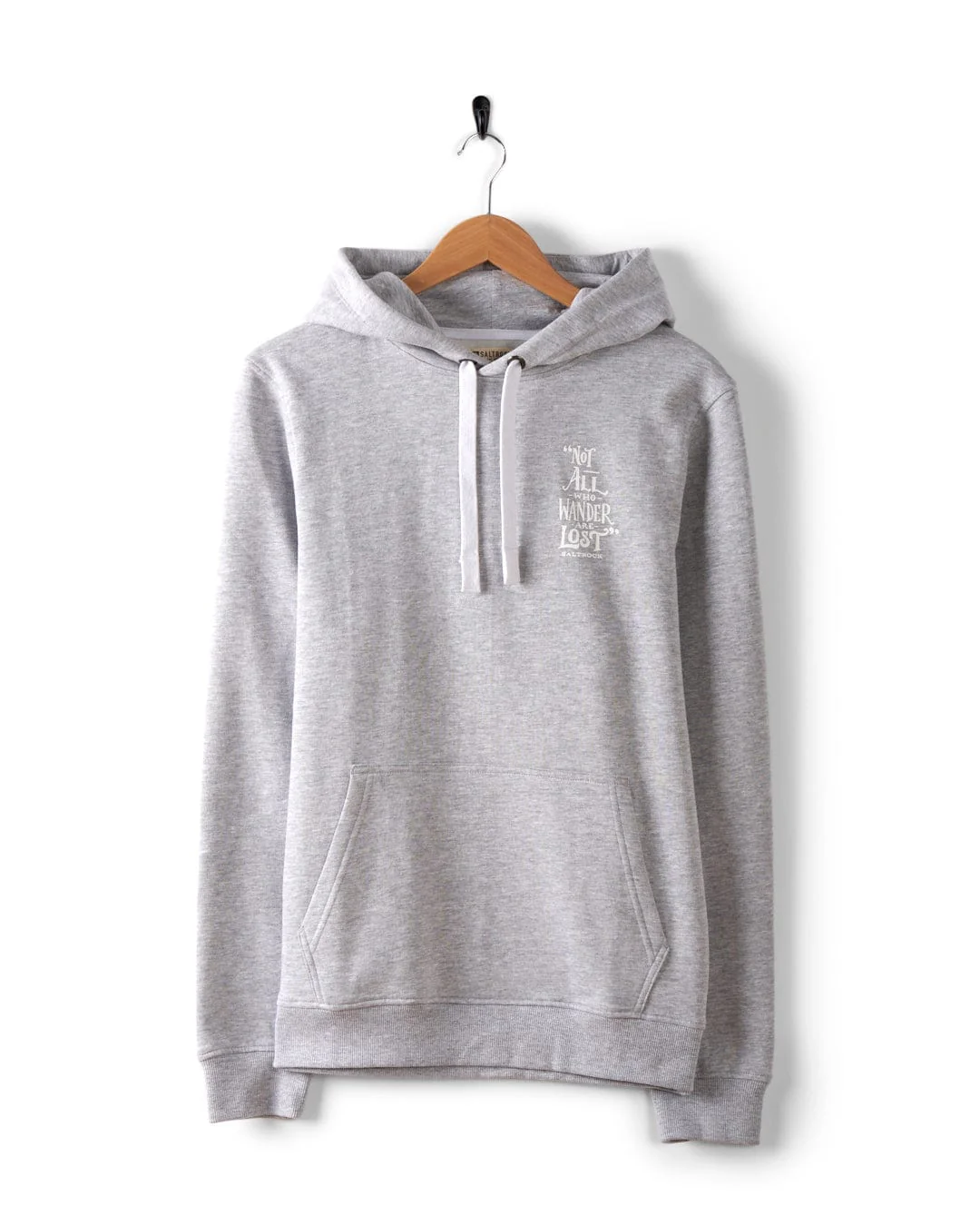 Lost Ships - Mens Pop Hood - Grey - Image 4