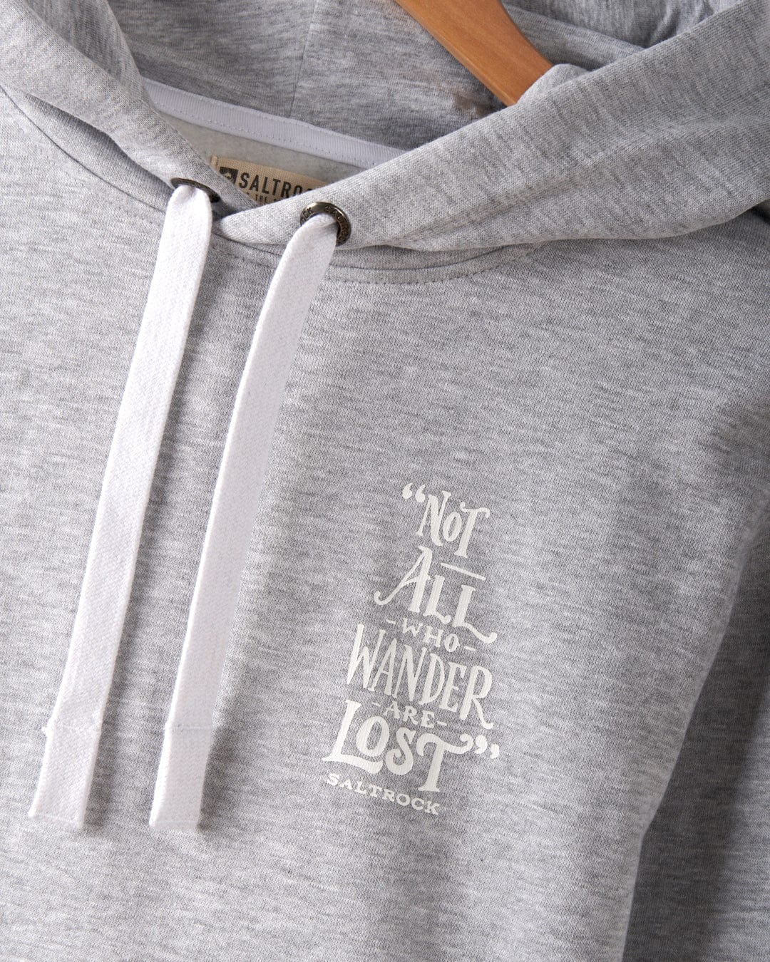 Lost Ships - Mens Pop Hood - Grey - Image 9