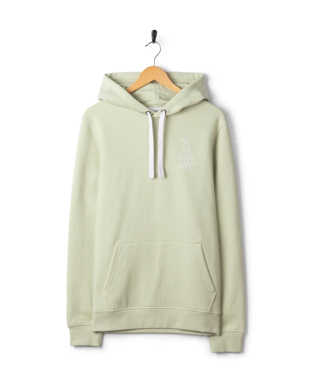 Lost Ships - Mens Pop Hoodie - Light Green - Image 7