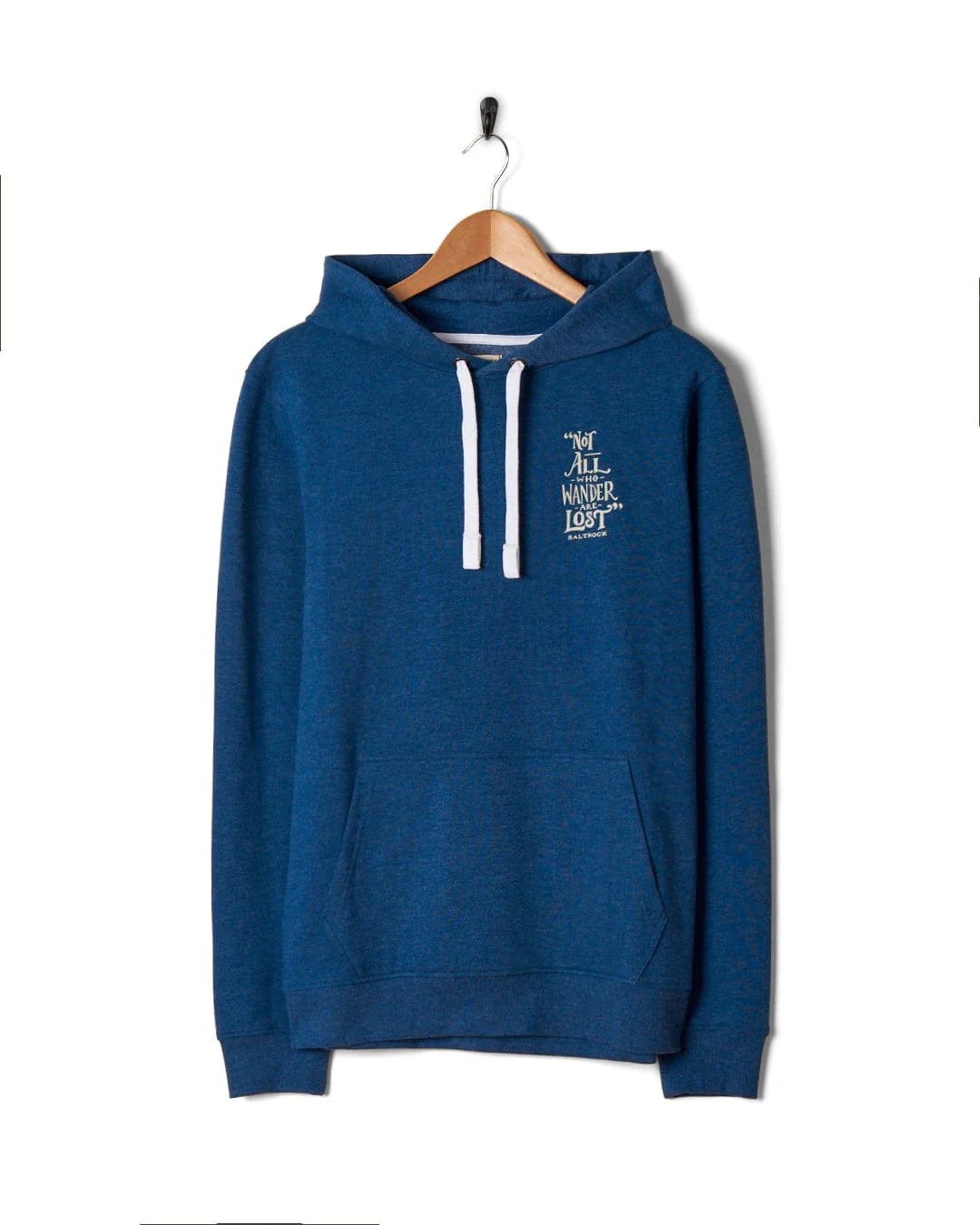 Lost Ships - Mens Pop Hoodie - Blue - Image 7