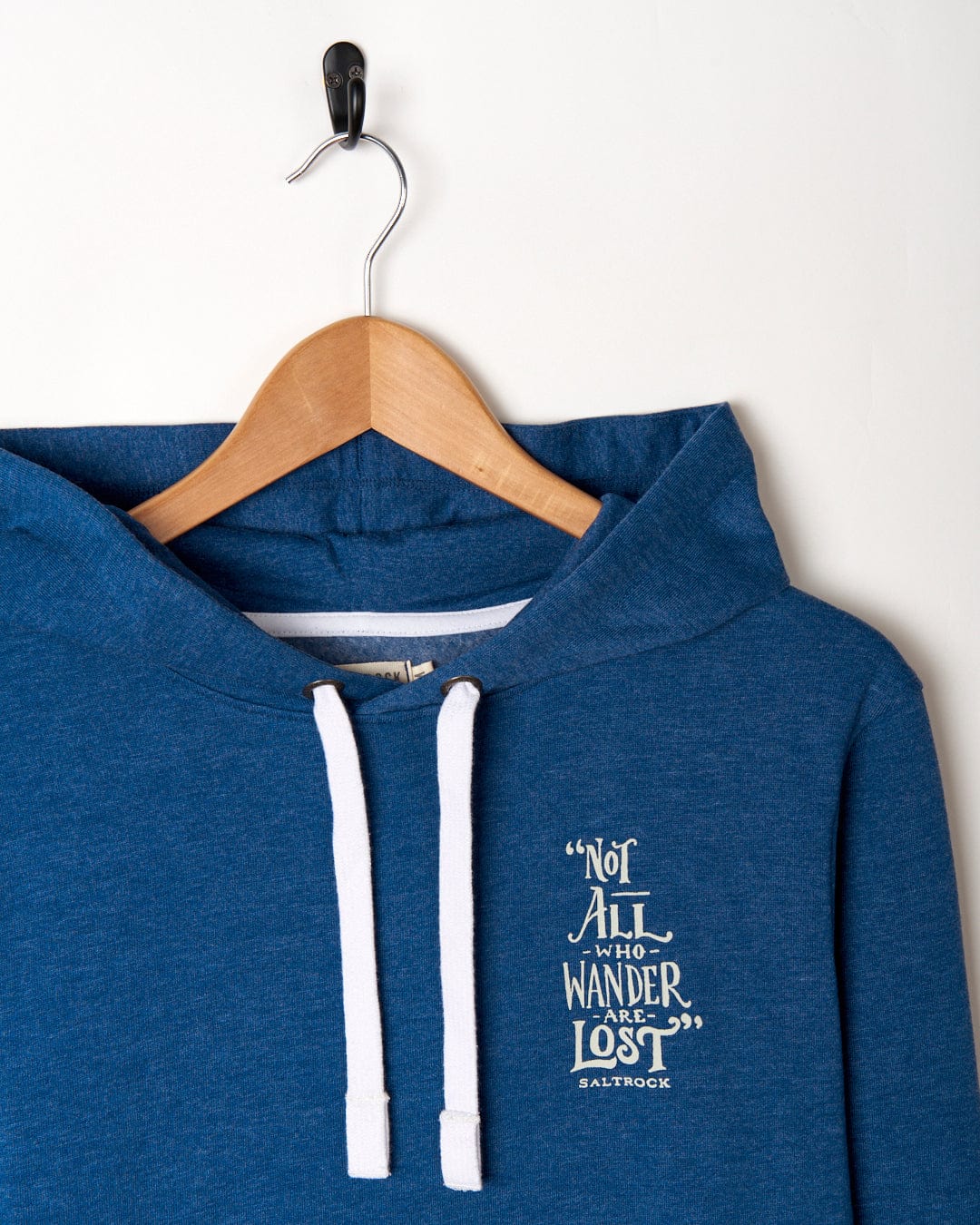 Lost Ships - Mens Pop Hoodie - Blue - Image 8
