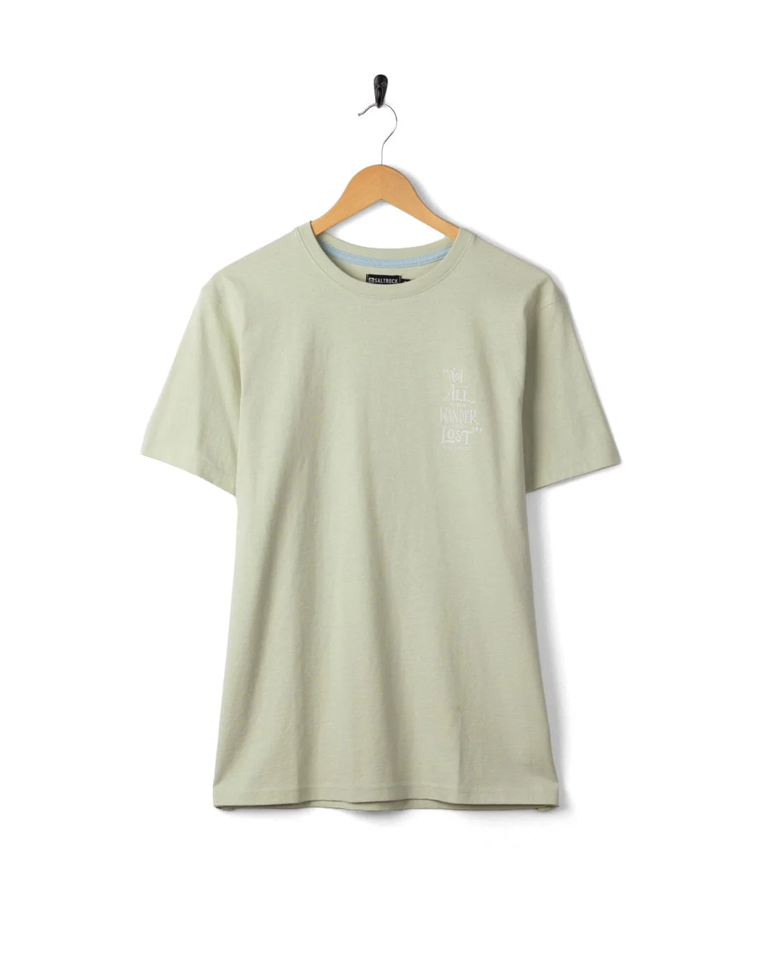 Lost Ships - Mens Short Sleeve Tee - Light Green - Image 6