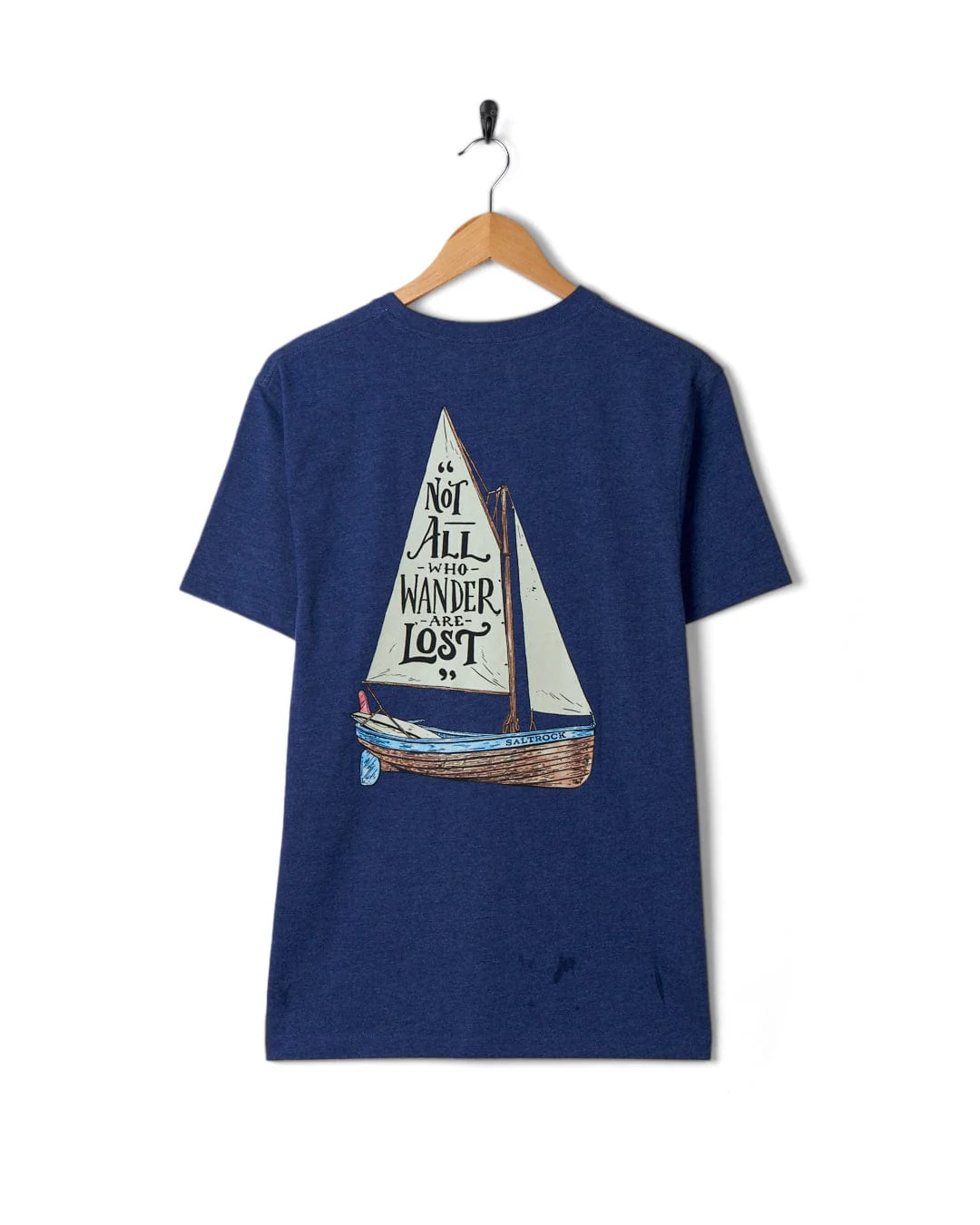 Lost Ships - Mens Short Sleeve T-Shirt - Navy - Image 12