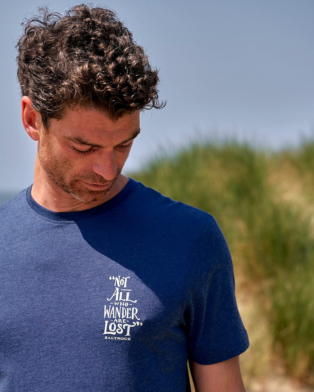 Lost Ships - Mens Short Sleeve T-Shirt - Navy - Image 4