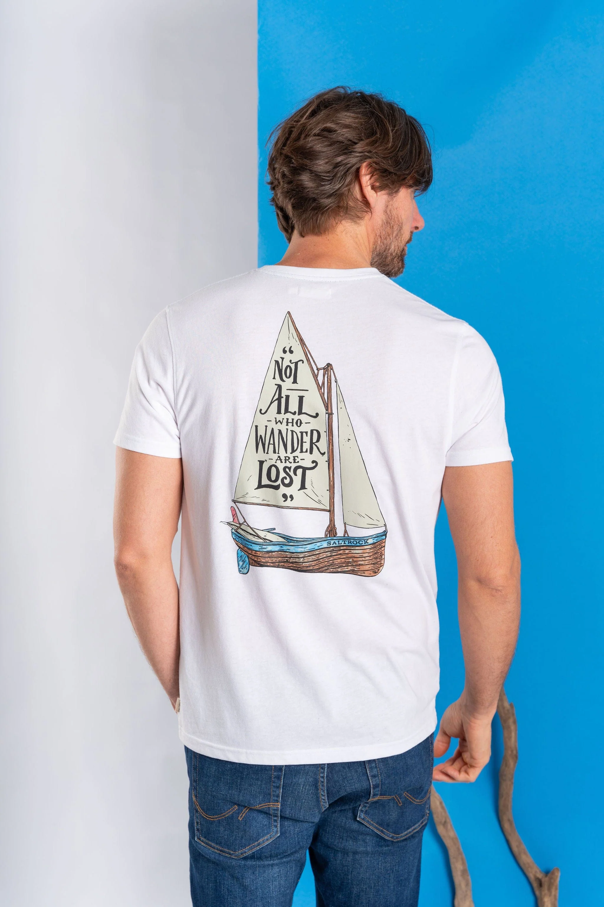 Lost Ships Mens Short Sleeve T-Shirt - White - Image 10