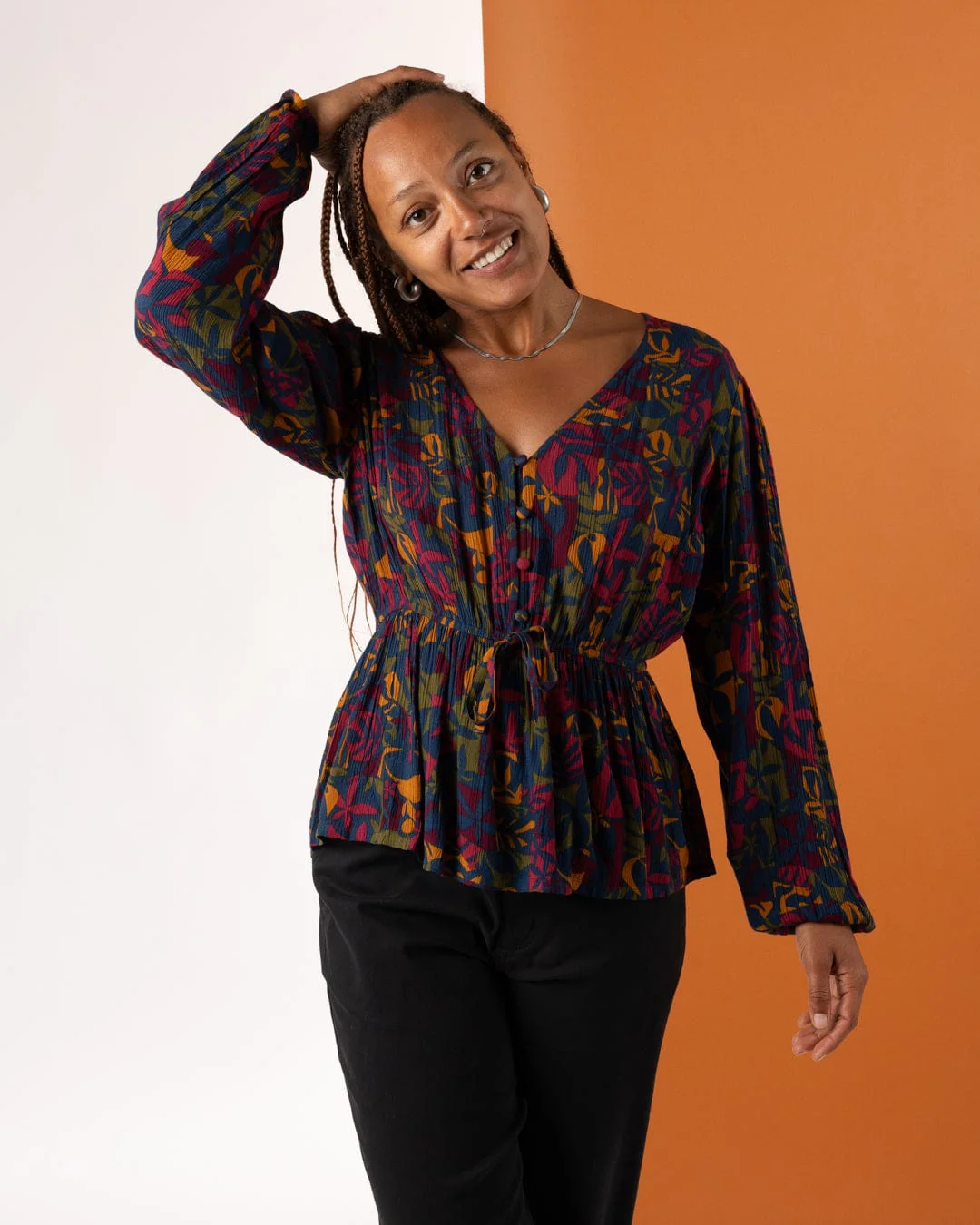 Lowry Balance  - Womens Blouse - Multi - Image 4