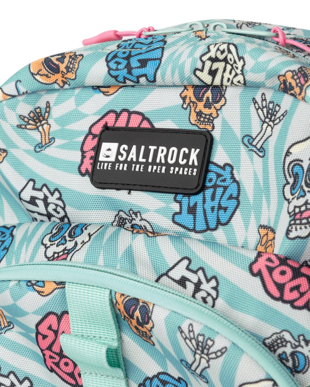 Lush Waves - Backpack - Blue - Image 3