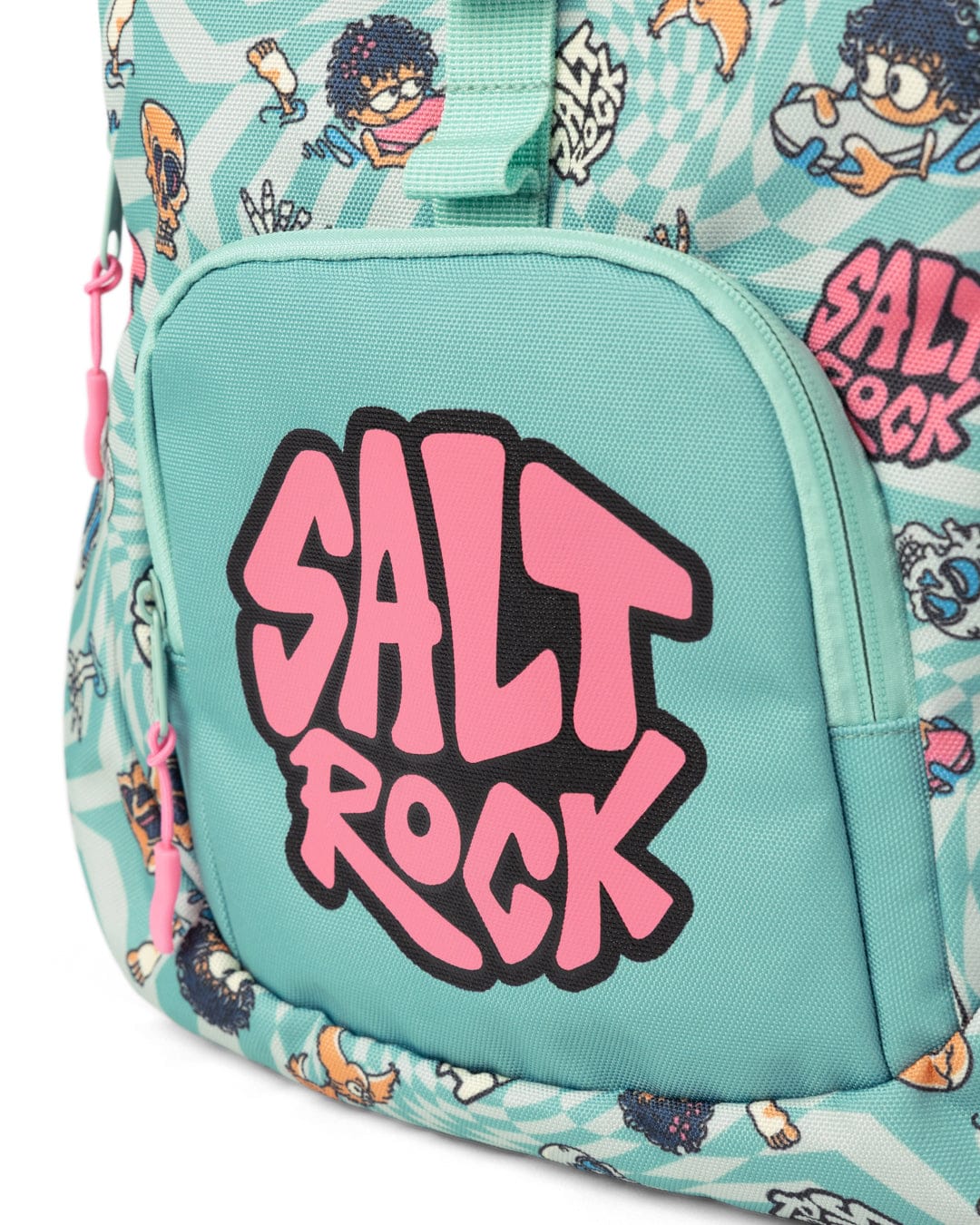 Lush Waves - Backpack - Blue - Image 4
