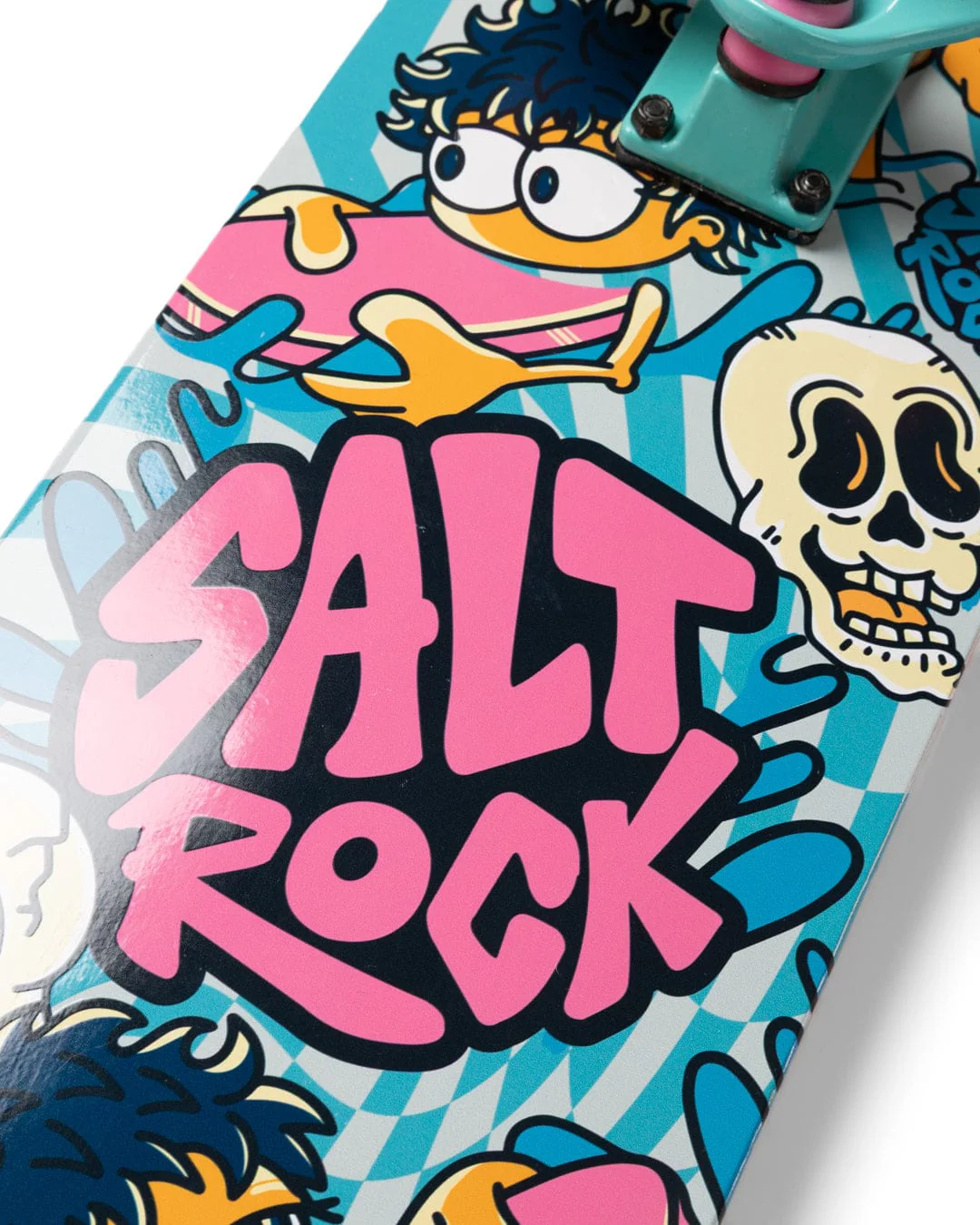 Lush Waves - Skateboard - Blue - Image 5