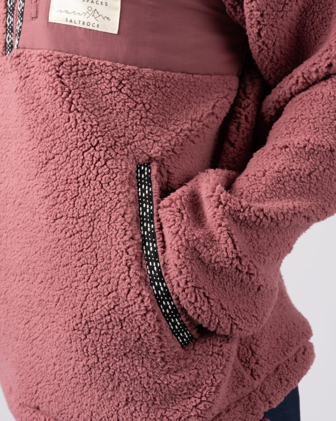 Lya - Womens Fleece - Dark Pink - Image 6