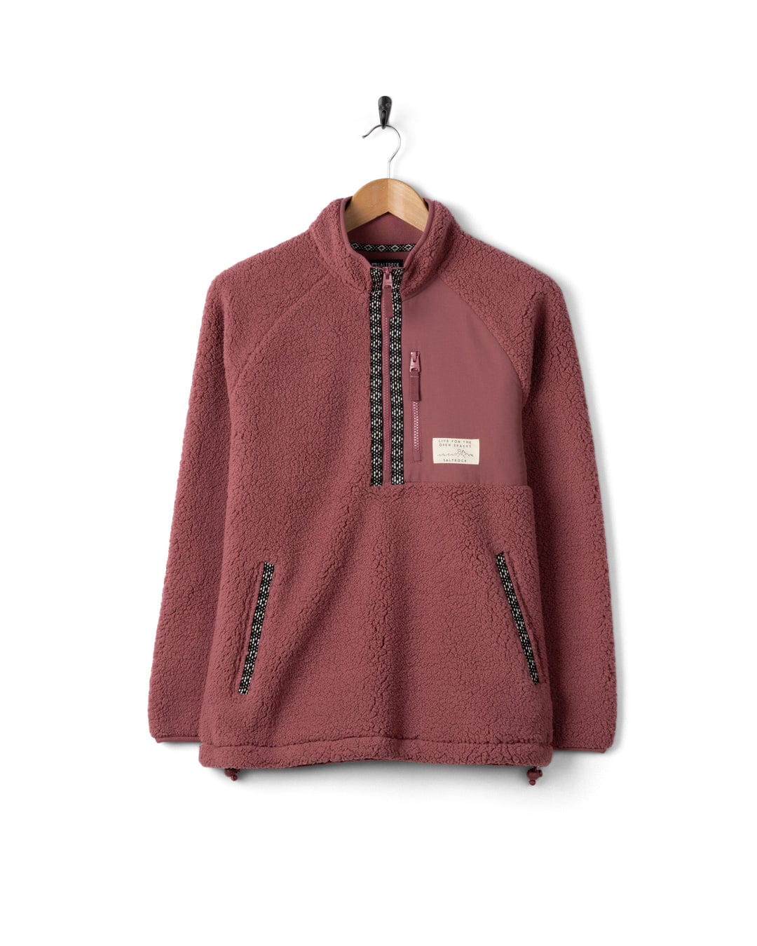 Lya - Womens Fleece - Dark Pink - Image 7
