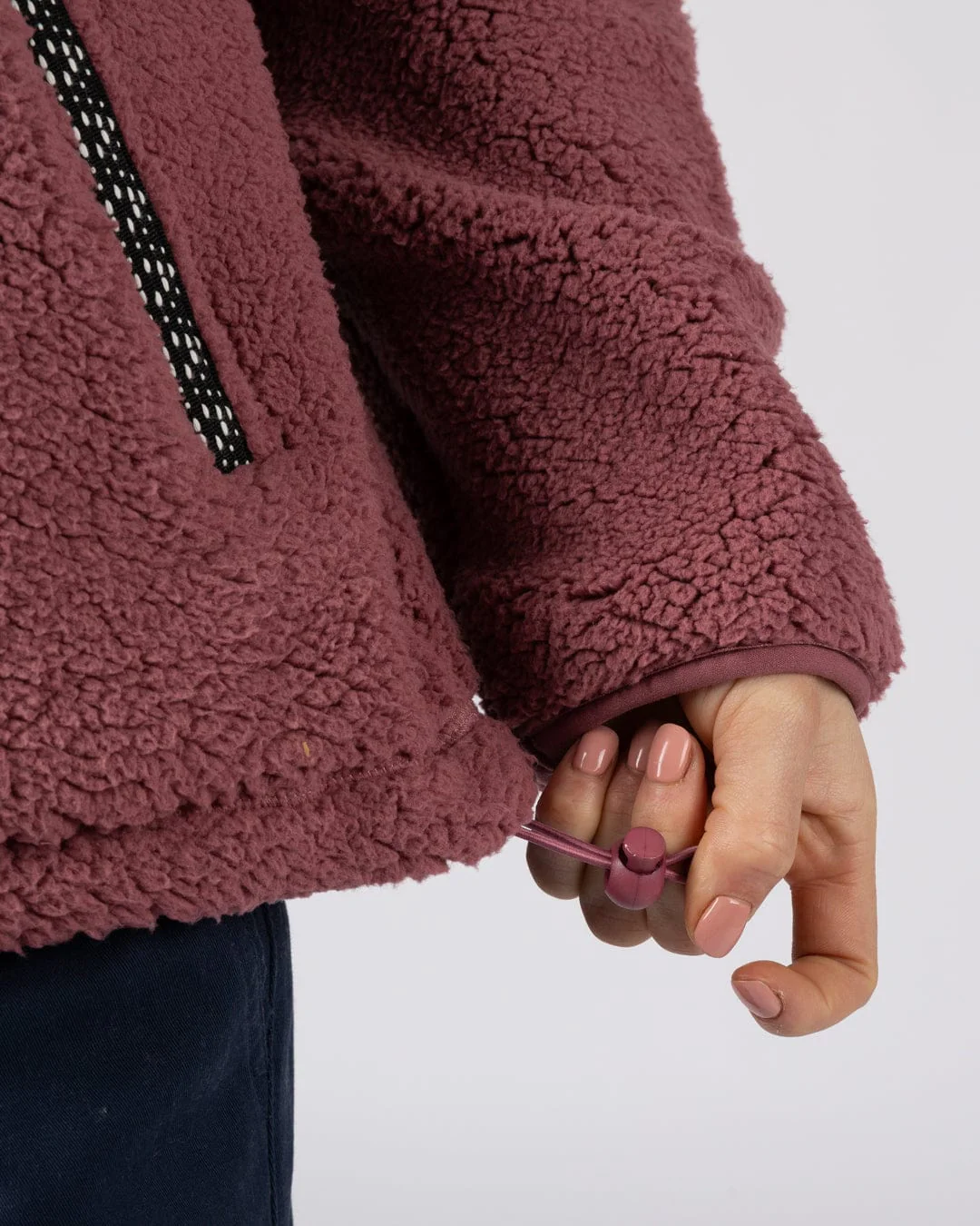 Lya - Womens Fleece - Dark Pink - Image 9