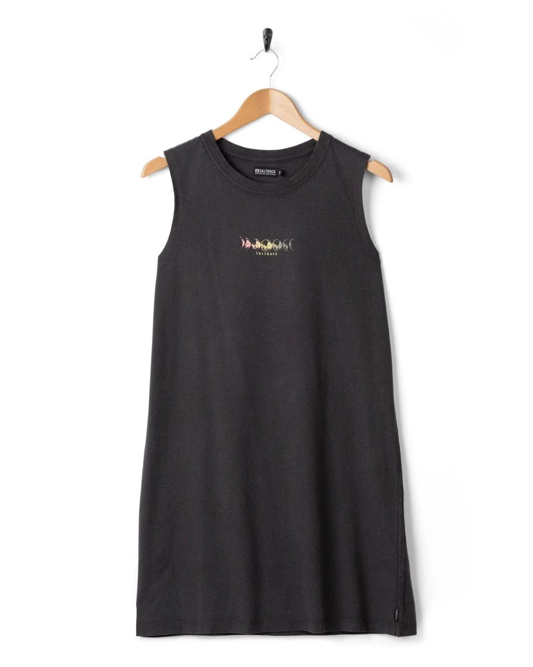 Make Magic - Womens Tank Dress - Dark Grey - Image 8
