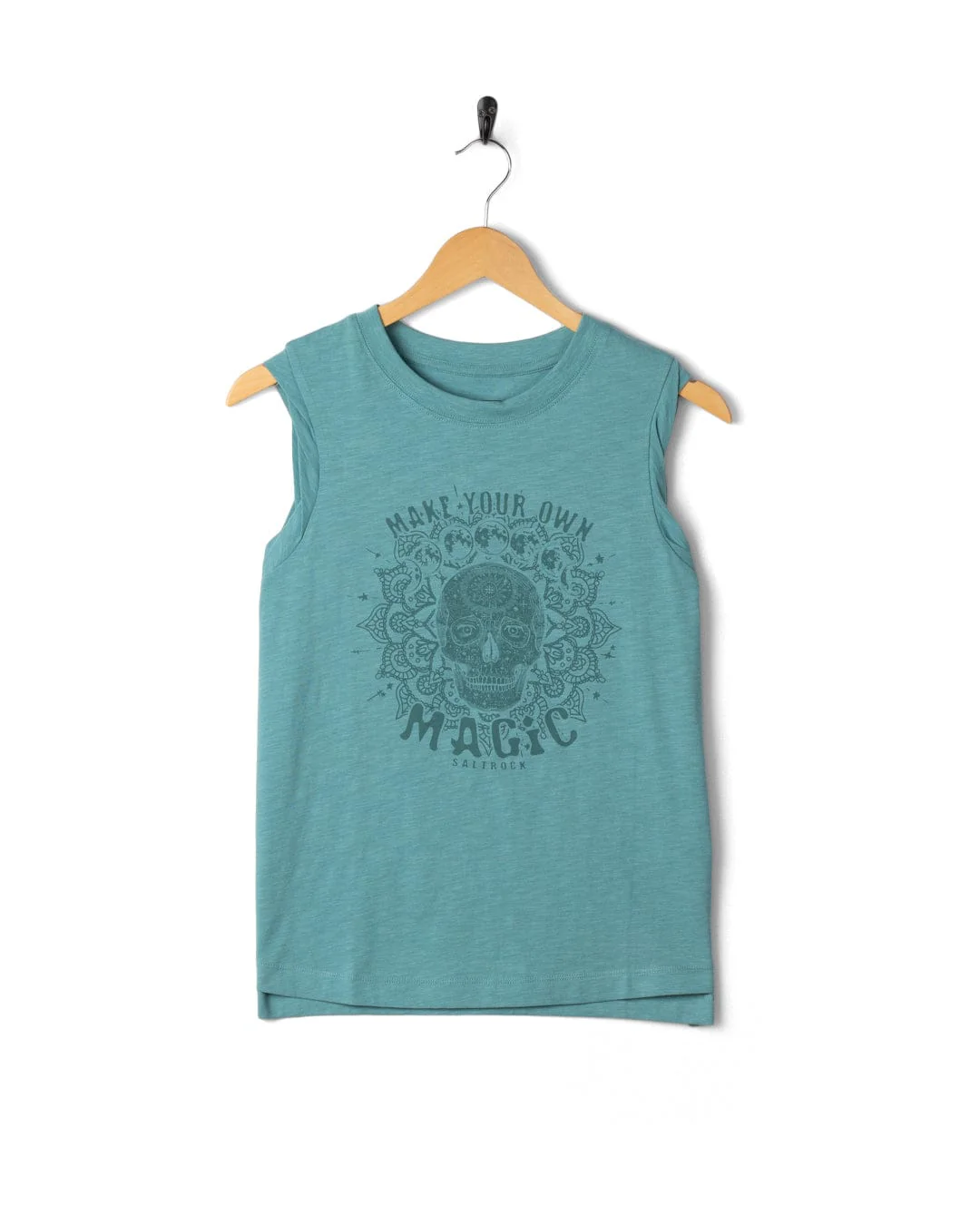 Make Magic - Womens Oversized Vest - Blue - Image 3