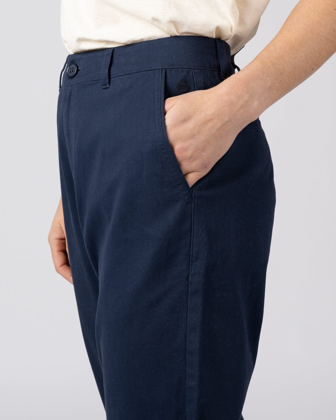 Mara - Womens Chino - Blue - Image 2