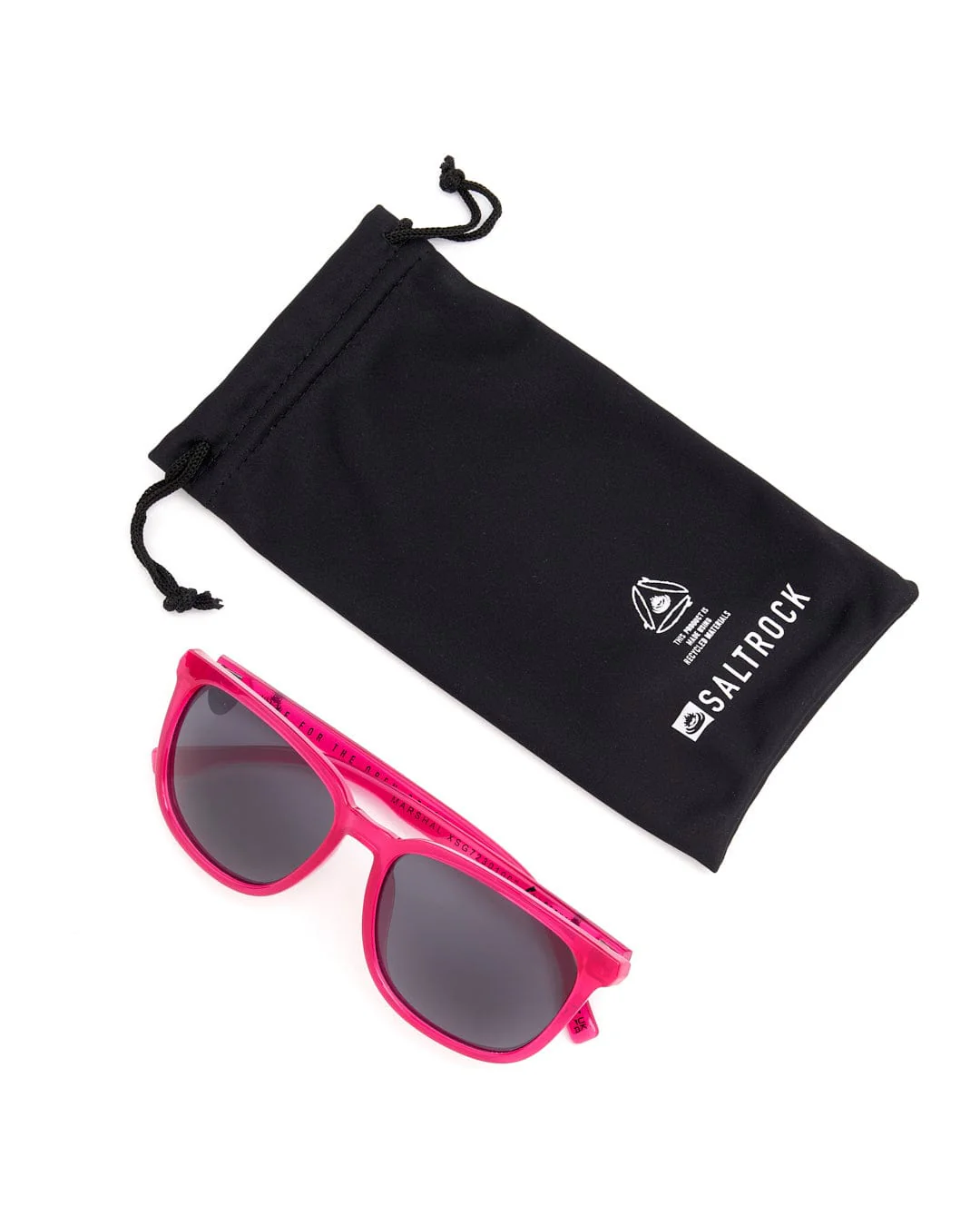 Marshall - Recycled Polarised Sunglasses - Pink - Image 3