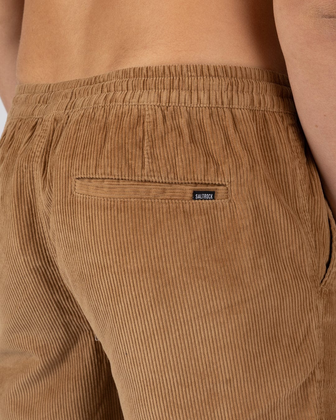 Meddon - Mens Corduroy Shorts - Brown - Image 5