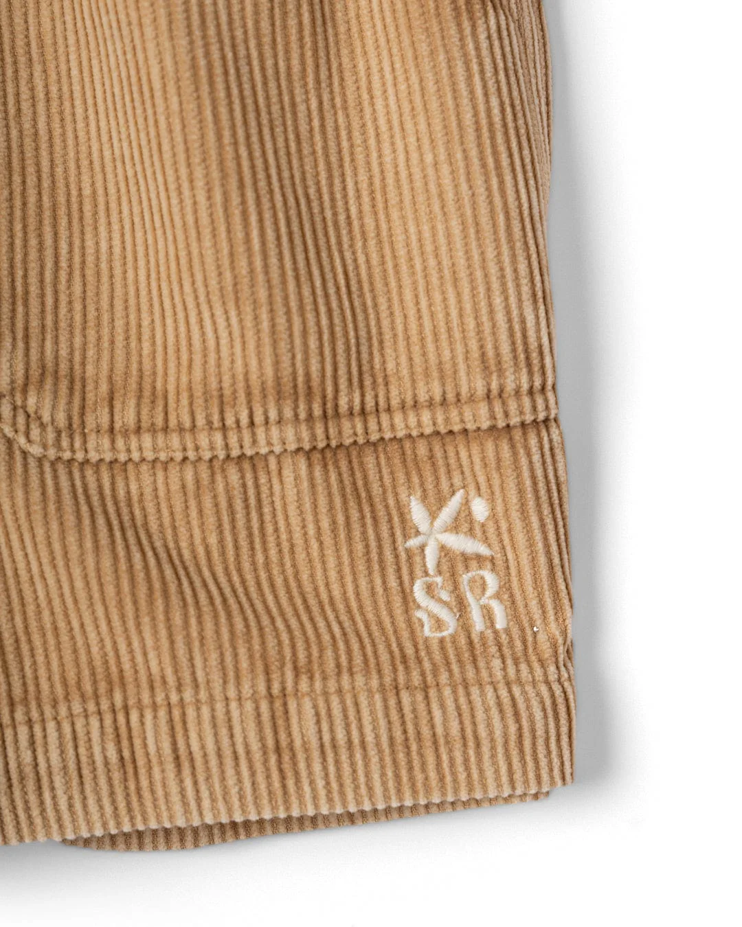Mel - Womens Cord Shorts - Brown - Image 5