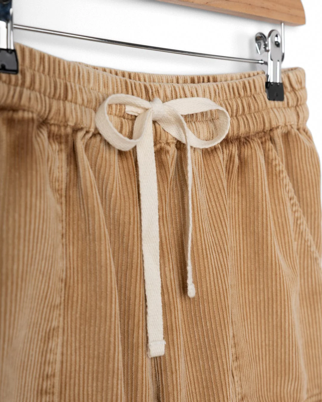Mel - Womens Cord Shorts - Brown - Image 6