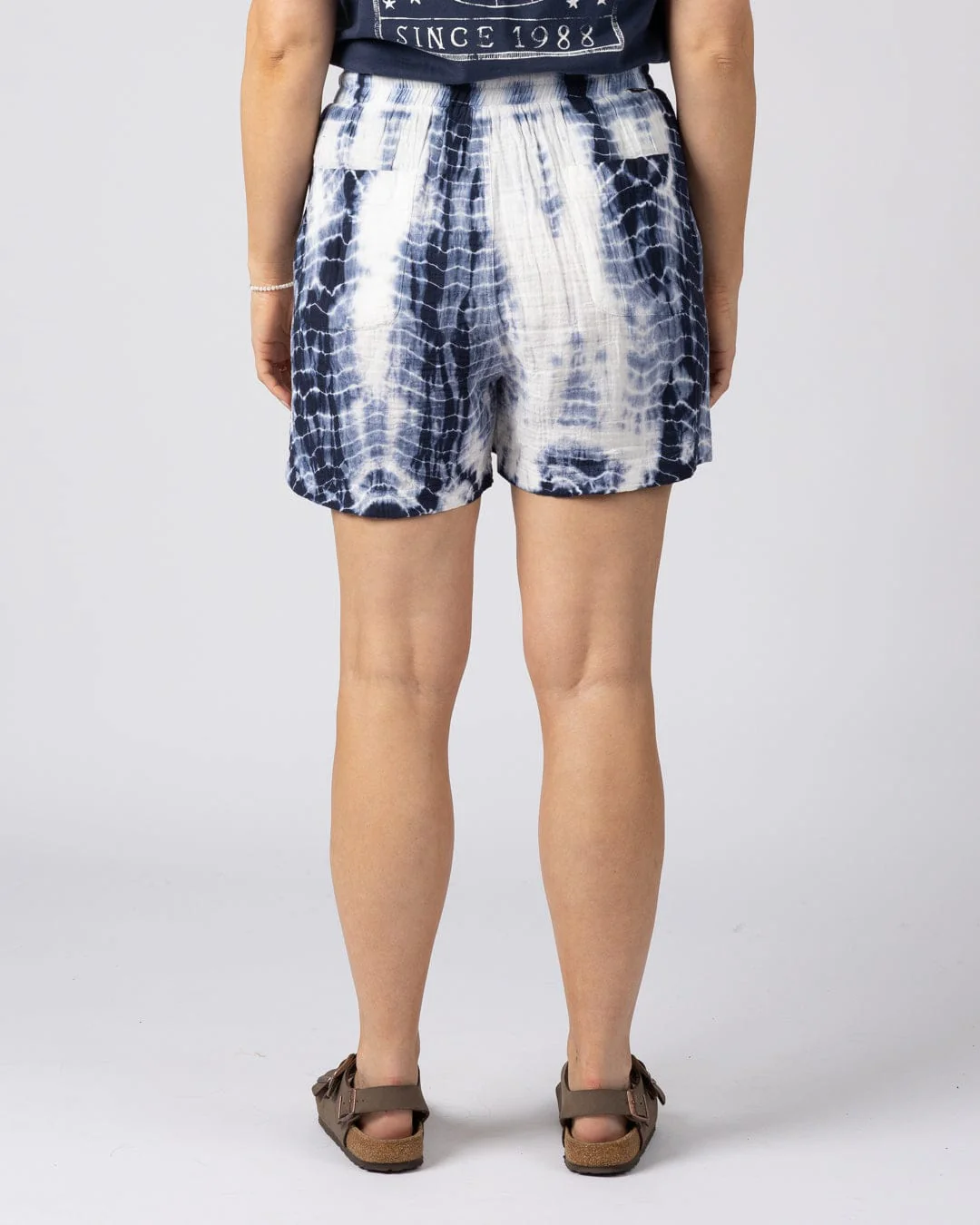 Melda - Womens Woven Short - Blue - Image 5