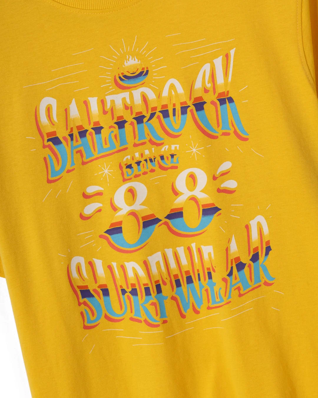 Mex Logo - Mens T-Shirt - Yellow - Image 3