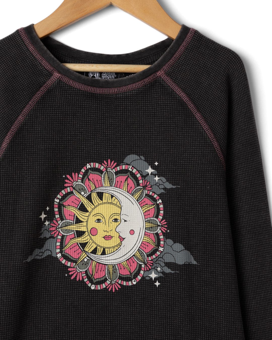 Midnight - Kids Long Sleeve Tee - Dark Grey - Image 3