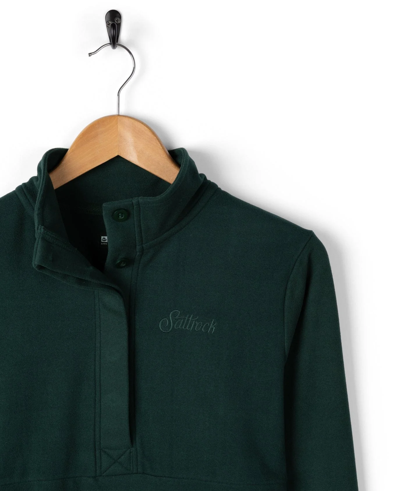 Morg - Fleece - Womens 1/4 Neck Fleece - Teal - Image 6