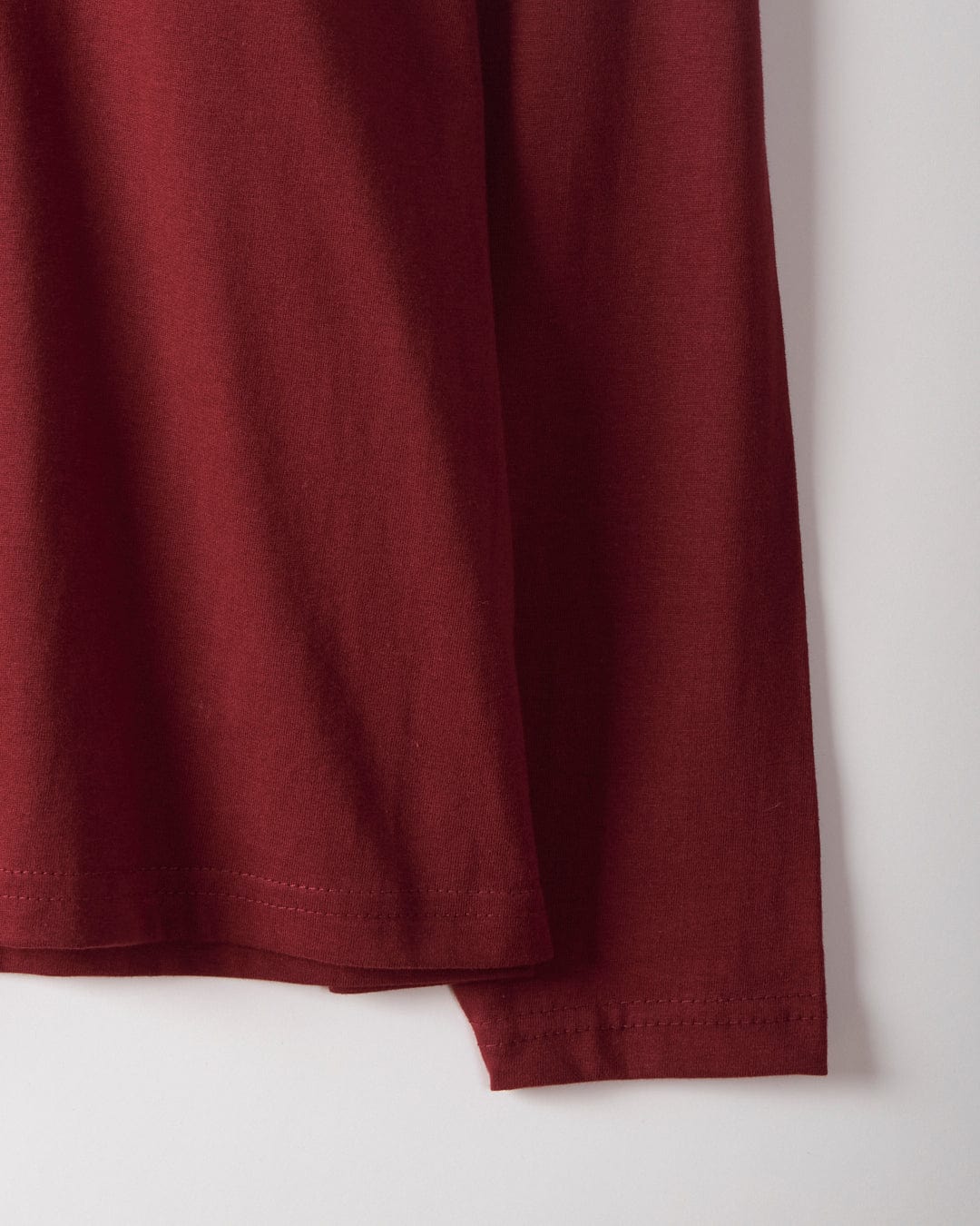 Motorhome Mens Long Sleeve T-Shirt - Burgundy - Image 4