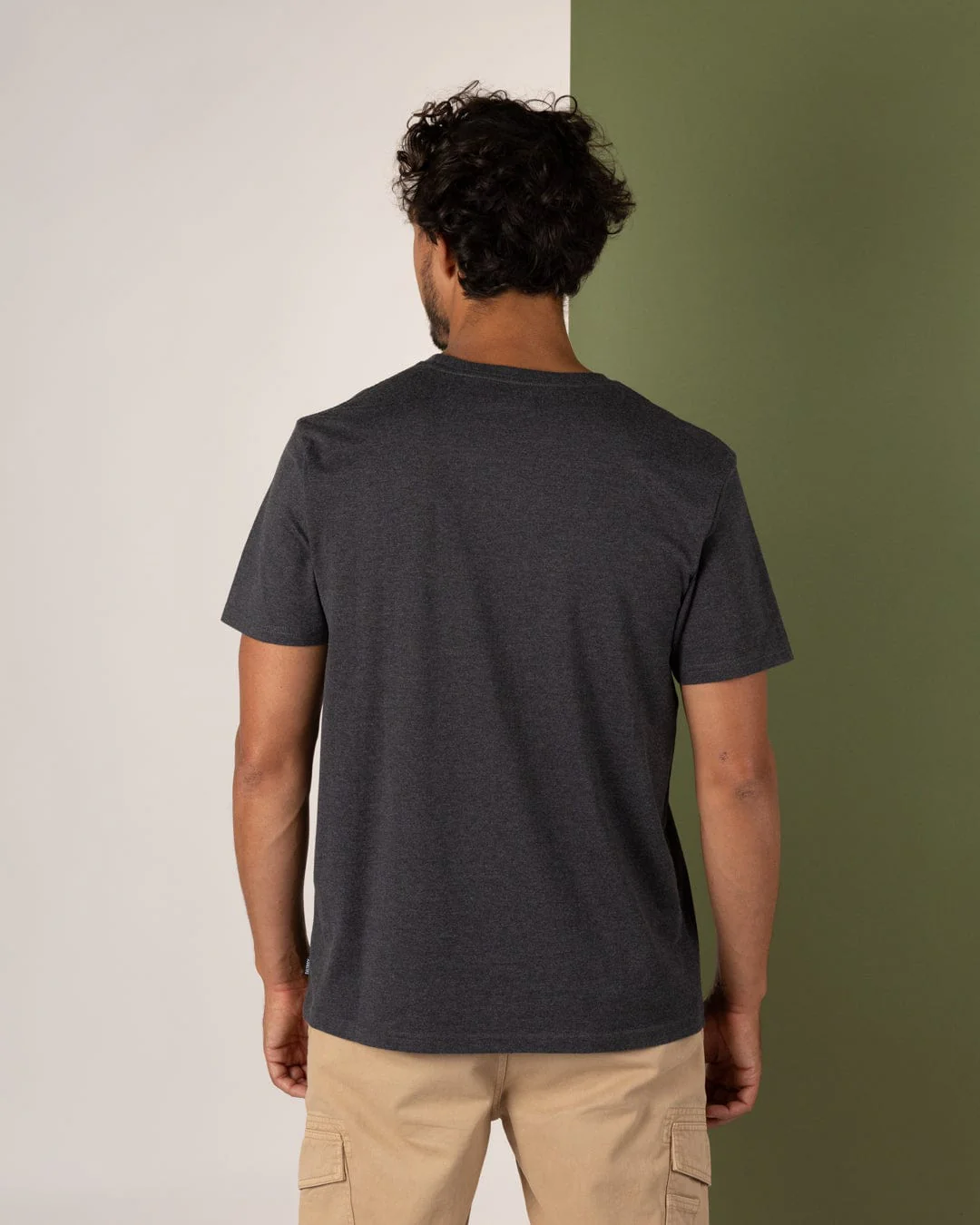 Motorhome - Mens Short Sleeve T-Shirt - Grey - Image 2
