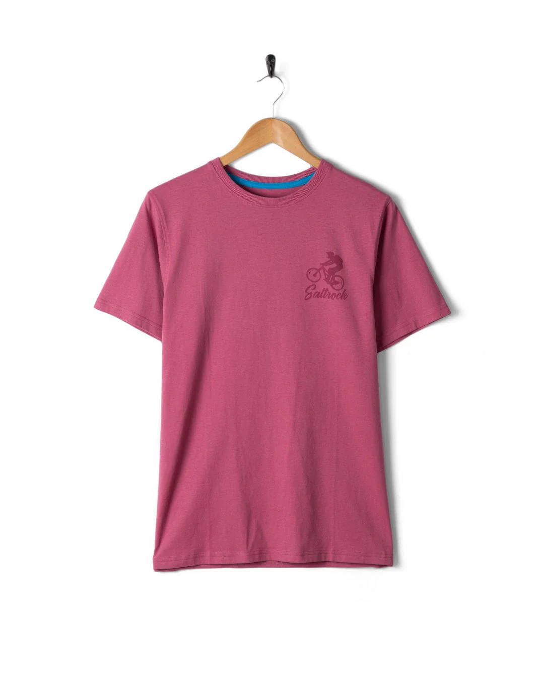 Mtb Tonal - Mens Short Sleeve T-Shirt - Pink - Image 6