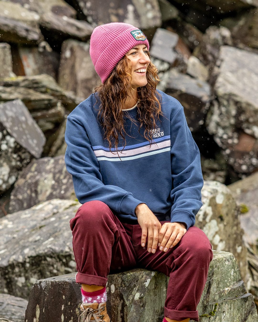Mylo - Womens Sweatshirt - Blue - Image 3